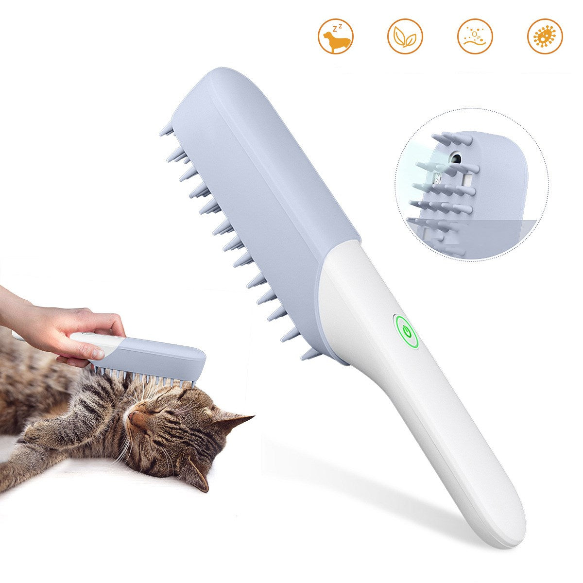 Pet Silicone Massage Brush