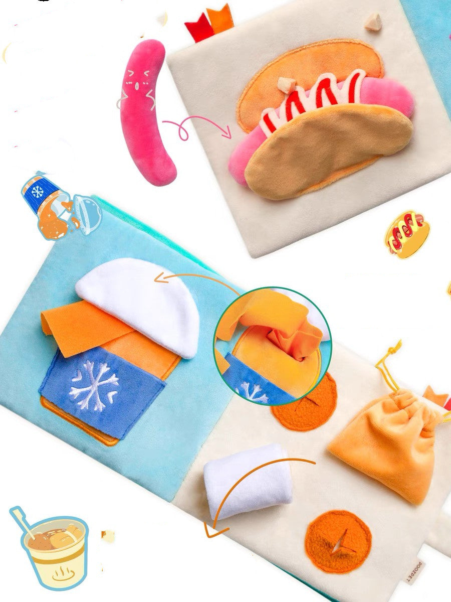 Dog Slow Food Book Toys