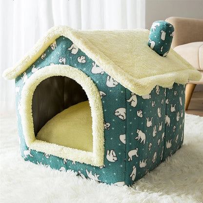 Pet Bed Small Dog Teddy Cat Litter Four Seasons Universal Dog House Dog Bed Pets Supplies
