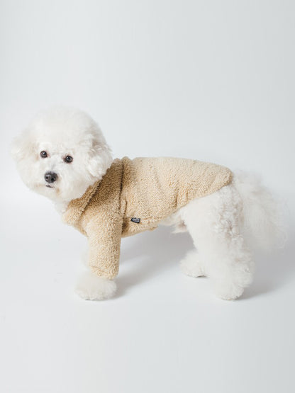 Lapel Flannelette Cotton Suit Teddy Bear