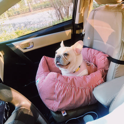 Travel car seat small dog