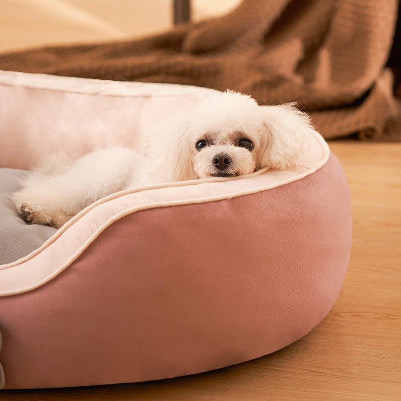 Winter Warm Dog Bed