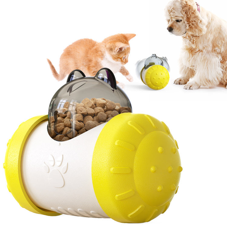 Pets Toys Dog Cat Leaking Food Ball Educational Interactive Toys Swing Bear Slow Food Ball