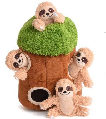 Squirrel Tree Cave House Dog Hide and Seek